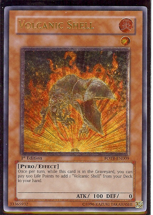 FOTB-EN009U Volcanic Shell - ULTIMATE RARE