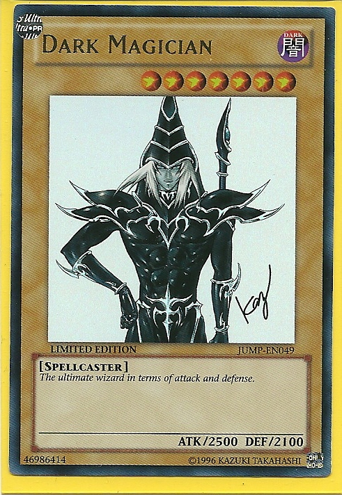 JUMP-EN049 Dark Magician (Signed) – ULTRA RARE - Shonen Jump