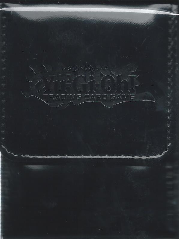 Konami Yu-Gi-Oh ION BLACK LEATHER DECK BOX - Accessories » Deck Boxes -  Collector's Cache LLC