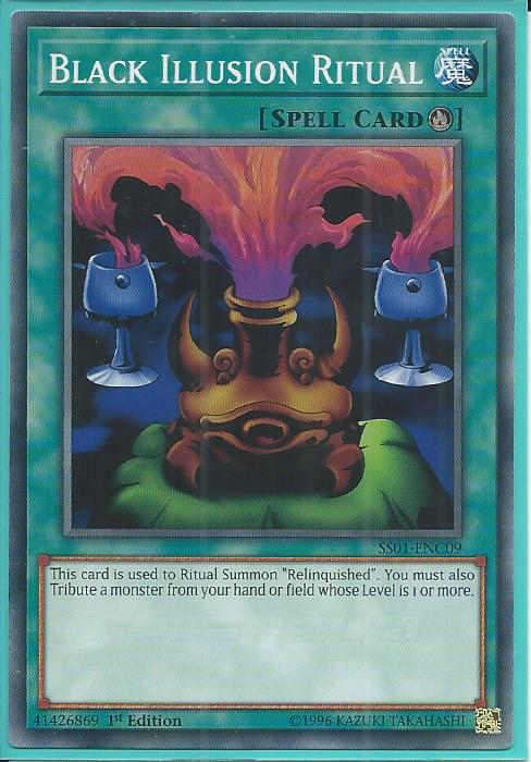 SS01-ENC09 Black Illusion Ritual – Common - Destiny Masters