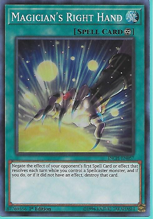 INCH-EN057 Magician's Right Hand - Super Rare