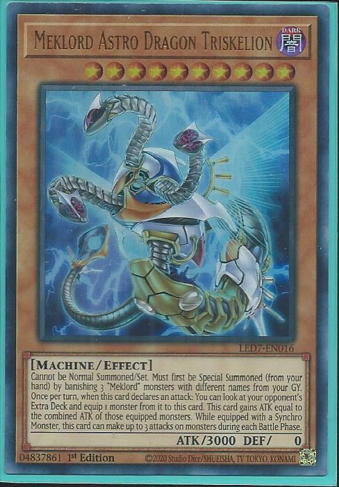 LED7-EN016 Meklord Astro Dragon Triskelion – Ultra Rare - Legendary ...