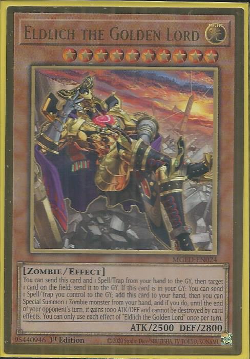 MGED-EN024 Eldlich the Golden Lord - Premium Gold Rare