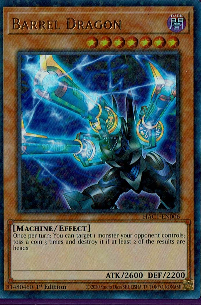 HAC1-EN006 Barrel Dragon - Duel Terminal Ultra Parallel Rare