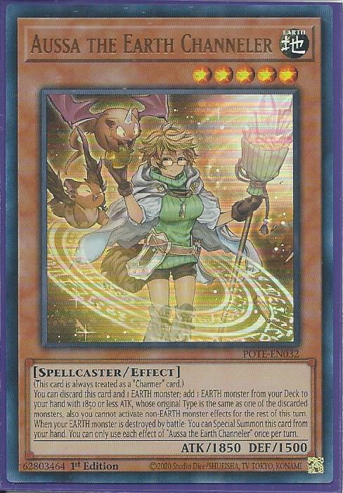 POTE-EN032 Aussa the Earth Channeler – Ultra Rare - Power of the