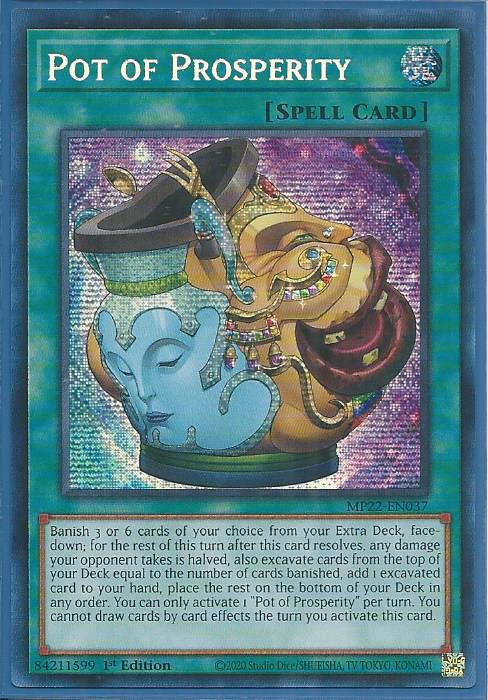 MP22-EN037 Pot of Prosperity - Prismatic Secret Rare