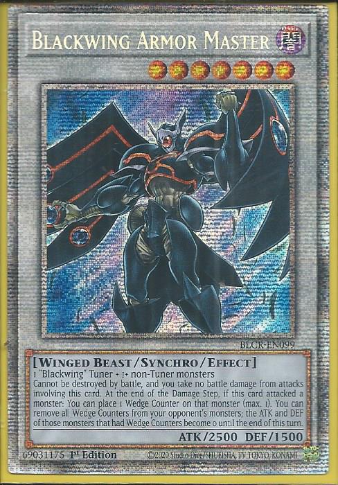 BLCR-EN099 Blackwing Armor Master - Starlight Rare