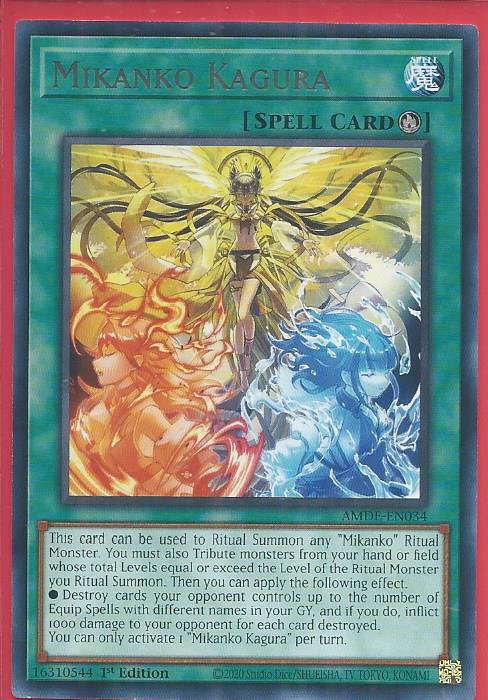 Yugioh! Purrely Delicious Memory - AMDE-EN023 - Rare - 1st Edition Near  Mint, En