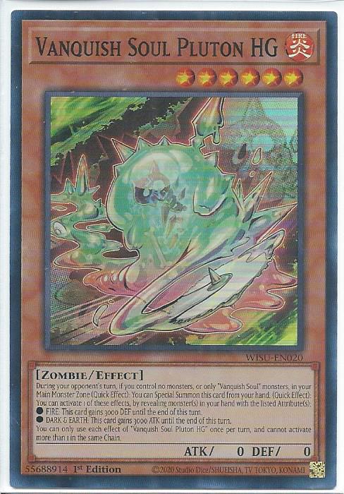 WISU-EN020 Vanquish Soul Pluton HG - Super Rare