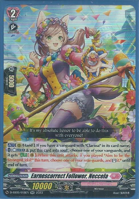 D-SS05/018 Earnescorrect Follower, Neccela – Double Rare - D Special ...