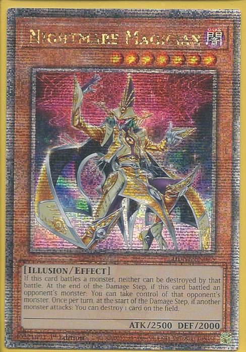 DUNE-EN025Q Nightmare Magician - Quarter Century Secret Rare