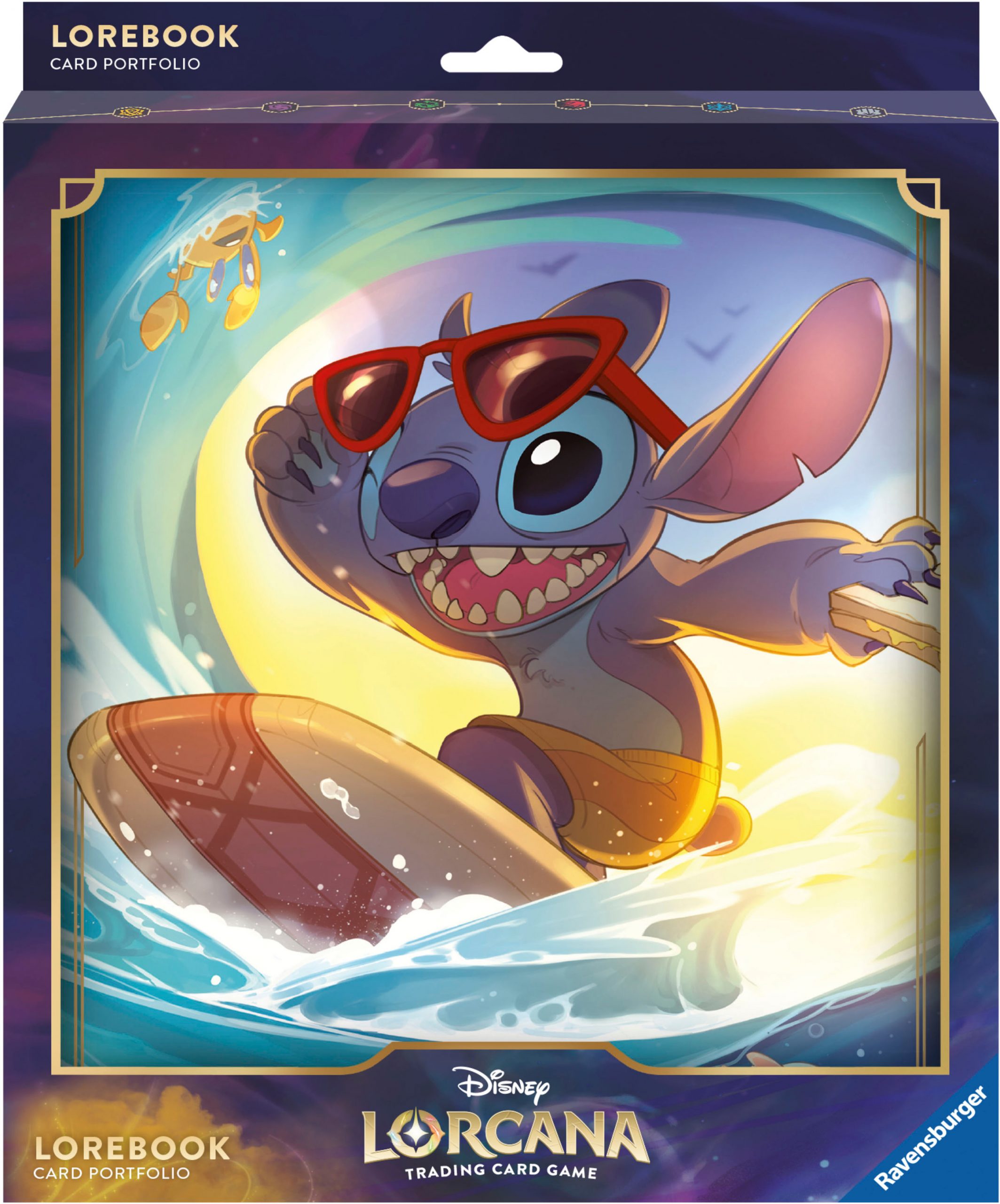 DISNEY LORCANA STITCH PORTFOLIO BINDER - Disney Lorcana | Trading Card ...