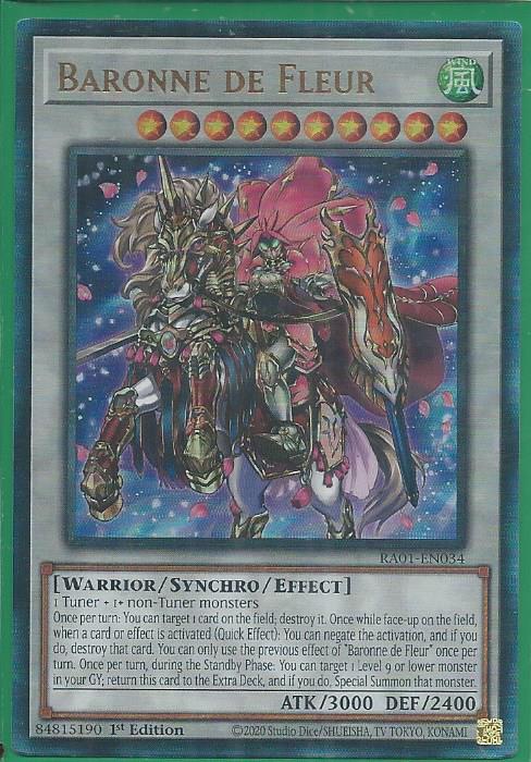 Yugioh Baronne order de Fluer