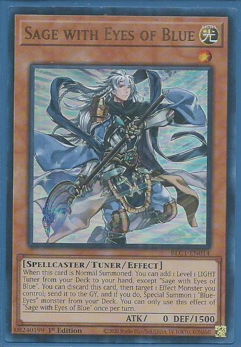 BLC1-EN014 Sage with Eyes of Blue - Ultra Rare