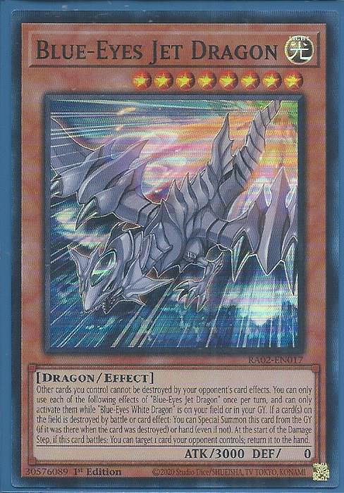 Blue-Eyes Jet popular Dragon Starlight Rare